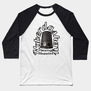 Haberdashery Sewing Supplies Thimble Vintage Baseball T-Shirt